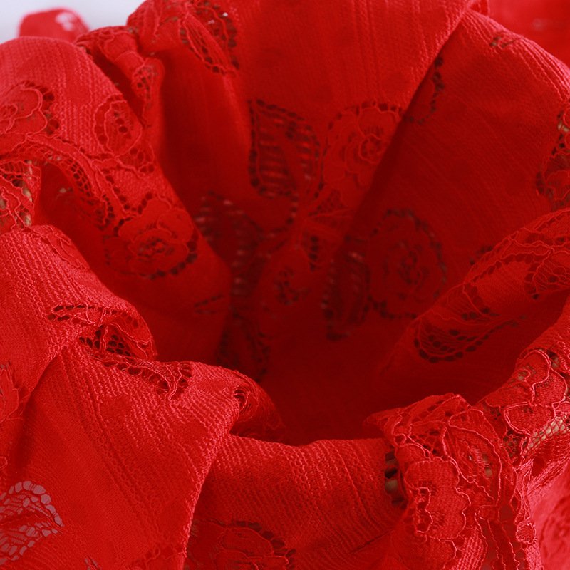 Lace Fabric Cutwork Jacquard Polyester for Bridal Wholesale Supplier 5